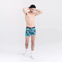 Saxx Mens Vibe Island Camo Black Boxer Brief