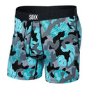 Saxx Mens Vibe Island Camo Black Boxer Brief