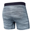 Saxx Mens Vibe Super Soft Boxer Brief Spacedye Heather Blue