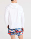 Saxx Mens White Droptemp All Day Cooling Hoodie