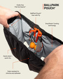 Saxx Mens India Ink/Peacock On Buoy 2n1 7" Volley Shorts