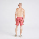 Saxx Mens Coral Birds of Paradise Oh Buoy 2in1 Volley Shorts