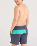 Saxx Mens India Ink/Peacock On Buoy 2n1 7" Volley Shorts