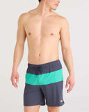 Saxx Mens India Ink/Peacock On Buoy 2n1 7" Volley Shorts