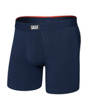 Saxx Men's Vibe Xtra Soft Comfort Dark Navy Heather Boxer Brief