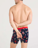 Saxx Mens Party Foul Vibe Xtra Fly Boxer Brief