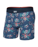 Saxx Men's Vibe Xtra Soft Comfort Pineapple Tropic Indigo Boxer Brief