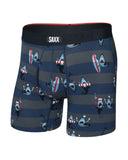 Saxx Men's Vibe Xtra Soft Comfort Shark Bite Navy Boxer Brief