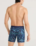 Saxx Mens Dark Ink Sharks and Minnows Vibe Xtra Fly Boxer Brief