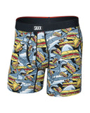 Saxx Men's Vibe Xtra Soft Comfort Shark Sub Grey Boxer Brief