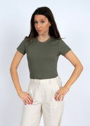 RD Style Ladies Vine Cecie SS Crewneck Tshirt