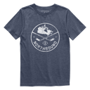 Northbound Supply Co. Boys Navy Heather Hockey Division Tshirt