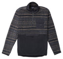 Hurley Mens Black Burrito Sherpa Track 1/4 Zip