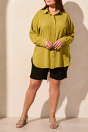 Tribal Ladies Aloeleaf Size Inclusive Flowy Raglan Sleeve Shirt