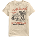 Northbound Supply Co. Mens Natural Stampede Rodeo Tshirt