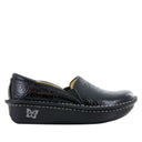 Alegria Ladies Debra Professional Black Embossed Rose Shoe