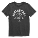 Northbound Supply Co. Boys Charcoal Heather Heritage Tshirt
