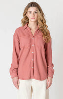 Dex/Room 34 Ladies Brick Thermal Knit Jacket