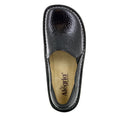 Alegria Ladies Debra Professional Black Embossed Rose Shoe