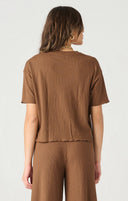 Dex Ladies Walnut Ss Textured Top
