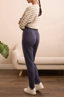 Tribal Ladies Sapphire Pull On Ankle Pant w/Zip Pockets