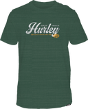 Hurley Mens Jungle Gas Station Slub SS Tshirt