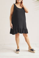 Tribal Ladies Frenchoak Size Inclusive Sleeveless A-Line Reversible Dress