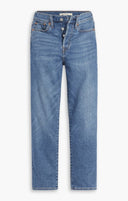 LEVI LADIES WEDGIE STRAIGHT SUMMER LOVE IN THE MIST JEANS