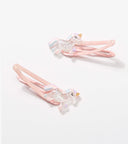 Hatley Girls Glitter Unicorn Snap Clips