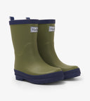 Hatley Boys Forest Green Matte Rain Boots