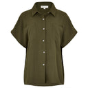 Apricot Ladies Khaki Airflow 2 Pocket Shirt