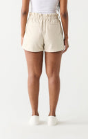 Dex Ladies Light Tan Wash Paperbag Short
