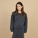RD Style Ladies Black Ink Lucie Super Soft Modal LS Pullover