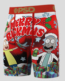 PSD Men's Rick & Morty Merry Rickmas Boxer Brief