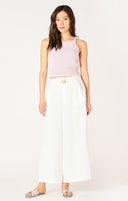 Dex Ladies Pale Lilac Halter Crochet Tank