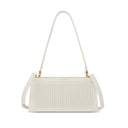 Pixie Mood Coconut Cream Pleated Abigial Clutch