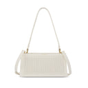 Pixie Mood Coconut Cream Pleated Abigial Clutch