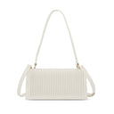 Pixie Mood Coconut Cream Pleated Abigial Clutch