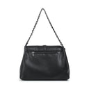 Pixie Mood Black Pebbled Aria Shoulder Bag