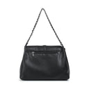 Pixie Mood Black Pebbled Aria Shoulder Bag