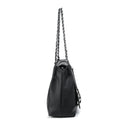 Pixie Mood Black Pebbled Aria Shoulder Bag