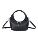 Pixie Mood Black Pebbled Circle Crossbody Bag