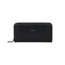 Pixie Mood Black Pebbled Mae Zip Wallet