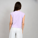 RD Style Ladies Lavender Miva Sleeveless Muscle Tank Top