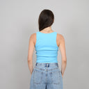 Rd Style Ladies Amalfi Blue Ama Scoop Neck Tank