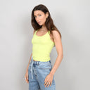 Rd Style Ladies Lemon Lime Ama Scoop Neck Tank