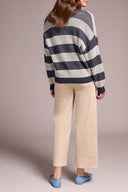 Tribal Ladies Sapphire LS Buttoned Front Sweater Cardigan