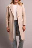 Tribal Ladies Oatmeal Car Coat w/Fooler Hoodie