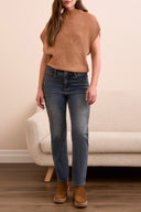 Tribal Ladies Vintage Audrey Straight Jeans w/Studs