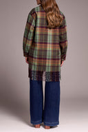 Tribal Ladies Passion Plum Jacket w/Fringe Hem